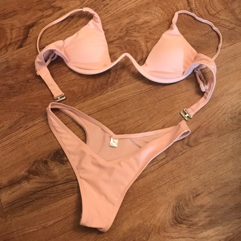 trendy bikini- light pink